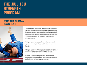 The Jiujitsu Strength Program